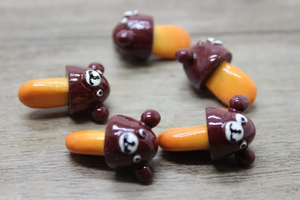 50pcs/lot lovely resin cartoon Animal mushroom Bear chocolate cookie fake faux food kawaii cabochon for Phone Decoration, DIY
50pcs/lot lovely resin cartoon Animal mushroom Bear chocolate cookie fake faux food kawaii cabochon for Phone Decoration, DIY
