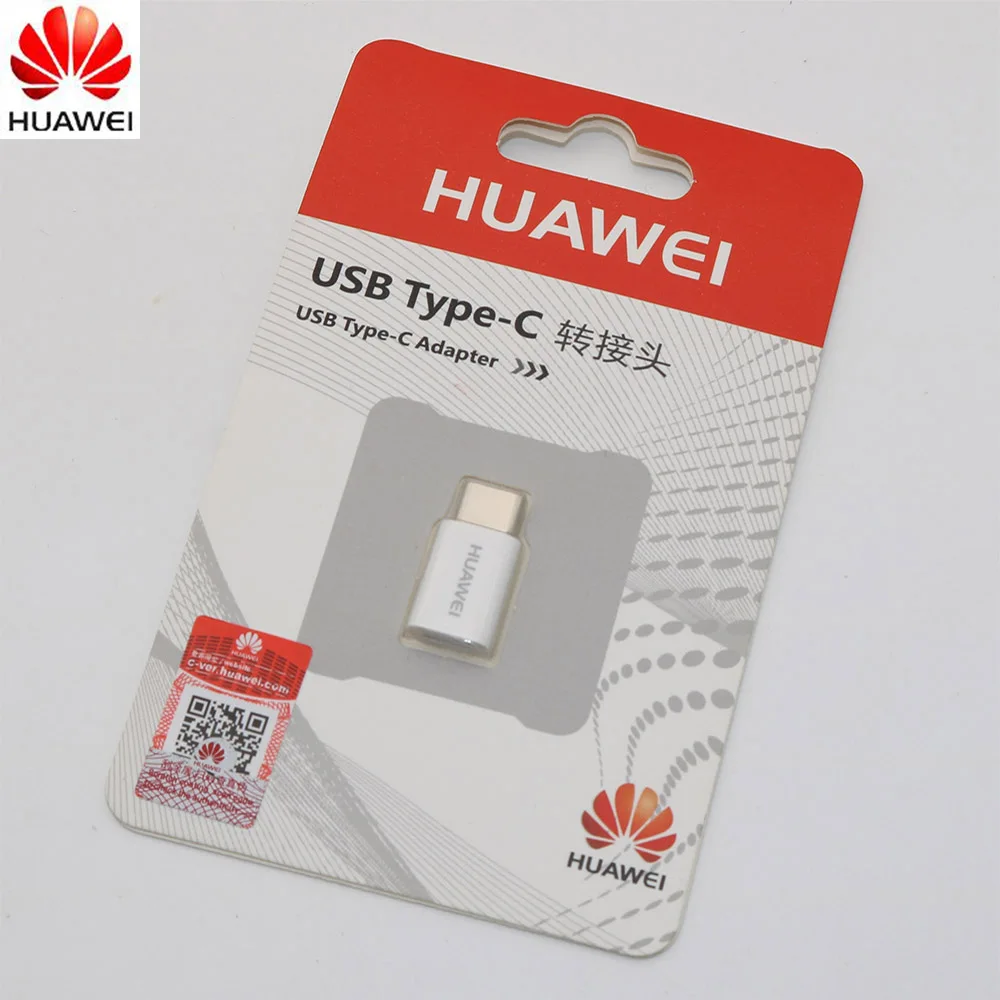 

Original Huawei Micro USB to Type C Converter Type-c Cable Adapter Fast Charger for Honor 8 V8 9 V9 V10 P9 P10 PLUS mate9 mate10