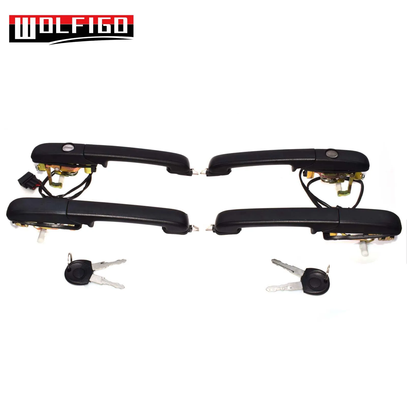 WOLFIGO New 2PCS / 4PCS Outside Door Handle Front Rear Left Right For Sedan Passat 3A0837207C,3A0837208C,3A0839205A,3A0839206A
WOLFIGO New 2PCS / 4PCS Outside Door Handle Front Rear Left Right For Sedan Passat 3A0837207C,3A0837208C,3A0839205A,3A0839206A