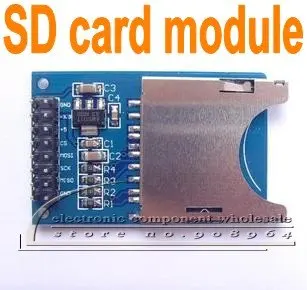 wholesale 10pcs/lot new SD card module slot socket reader ARM MCU read and write free shipping
wholesale 10pcs/lot new SD card module slot socket reader ARM MCU read and write free shipping