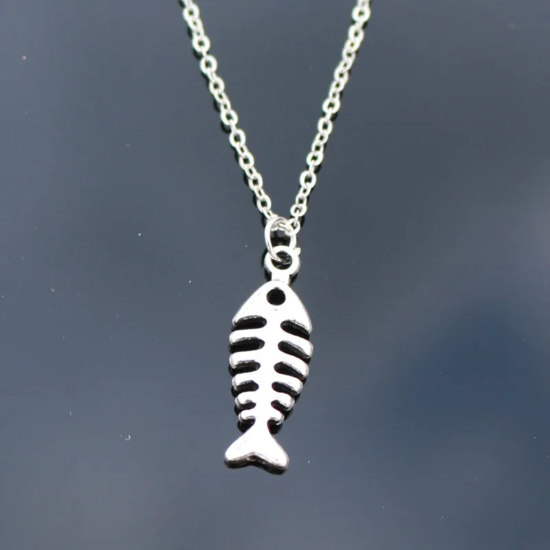 N820 Pendant Necklaces For Women Fish Bone Fashion Jewelry Chain Necklace Collares Bijoux Summer Accessories HOT
N820 Pendant Necklaces For Women Fish Bone Fashion Jewelry Chain Necklace Collares Bijoux Summer Accessories HOT