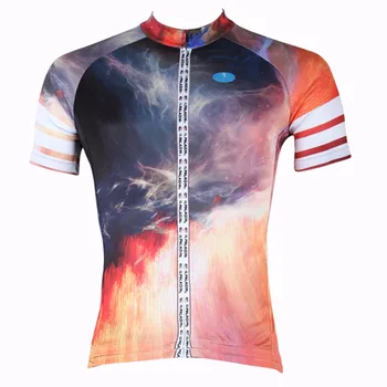 ILPALADINO Man Cycling Jersey Volcanic Night Sky Special Individuality Striped Sleeves Summer Bicycle Clothes
ILPALADINO Man Cycling Jersey Volcanic Night Sky Special Individuality Striped Sleeves Summer Bicycle Clothes