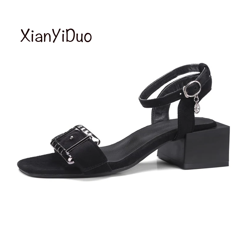 Xianyiduo Summer Women's Shoes Sandals tacon medio square heel Open Toe plus size big large40-48 yellow green /613
Xianyiduo Summer Women's Shoes Sandals tacon medio square heel Open Toe plus size big large40-48 yellow green /613
