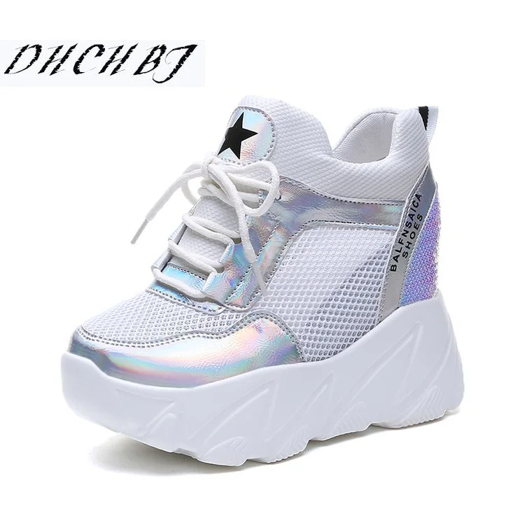 New 2019 Casual Shoes Women Air Mesh Breathable Platform Wedge Heels Shoes 10cm Summer Sneakers Zapatillas Deportivas Mujer
New 2019 Casual Shoes Women Air Mesh Breathable Platform Wedge Heels Shoes 10cm Summer Sneakers Zapatillas Deportivas Mujer
