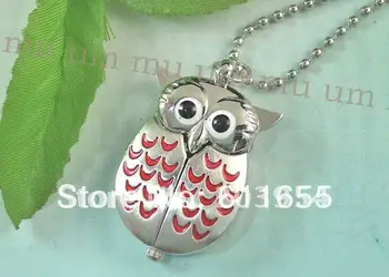 Free shipping hot 10pcs/lot New necklace Chain Pendant quartz mini Steel owl Pocket Watches xmas gift watch alice in wonderland
Free shipping hot 10pcs/lot New necklace Chain Pendant quartz mini Steel owl Pocket Watches xmas gift watch alice in wonderland