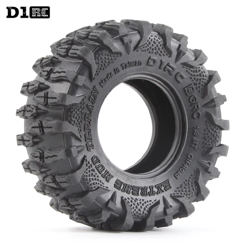 4 шт. D1RC супер захват 1 9 дюймовые шины 108 мм для масштаба 1/10 rc crawler Axial 90018 90048 90045 90031