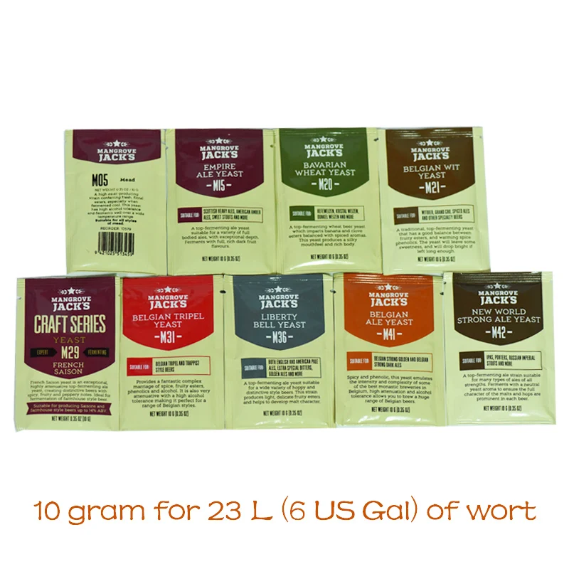 Beer Yeast 10g Craft Beer Making Yeast Fermentation Yeast Oenology Products Home Brewing Beer Products
Beer Yeast 10g Craft Beer Making Yeast Fermentation Yeast Oenology Products Home Brewing Beer Products
