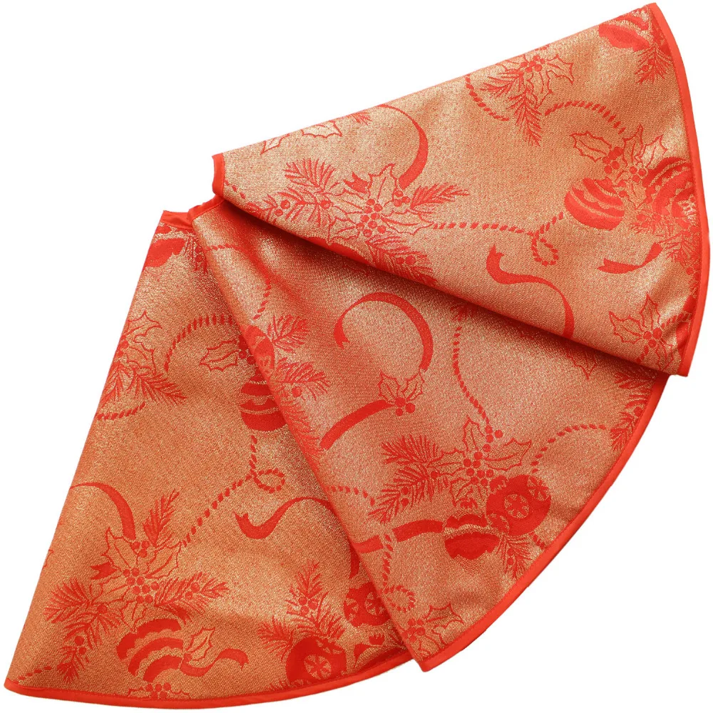 Free Shipping 50"/36" Red Holly Leaves Design Shiny Glitter Luxury Berry Christmas Tree Skirt P2863
Free Shipping 50"/36" Red Holly Leaves Design Shiny Glitter Luxury Berry Christmas Tree Skirt P2863