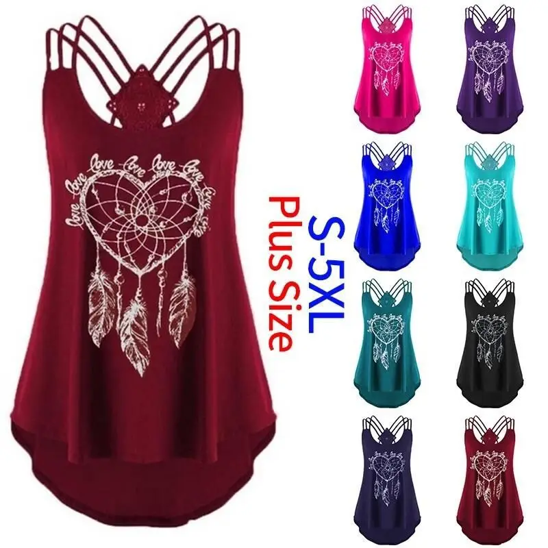 sexy top plus size pink women tank tops festival clothing 2019 good vibes plus size clothing for woman hollow out print
sexy top plus size pink women tank tops festival clothing 2019 good vibes plus size clothing for woman hollow out print