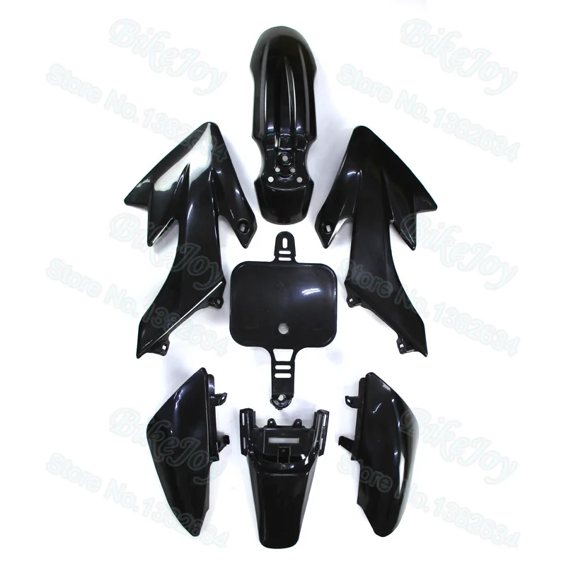 Black Fairing Plastic Fender Body Kits For CRF50 XR50 Thumpstar SSR Pit Dirt Bike SDG DHZ GPX 50cc 70cc 90cc 110cc 125cc
Black Fairing Plastic Fender Body Kits For CRF50 XR50 Thumpstar SSR Pit Dirt Bike SDG DHZ GPX 50cc 70cc 90cc 110cc 125cc