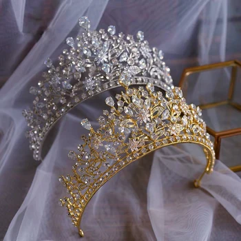 Oversize Crystal Wedding Crown Headpieces Headband Bridal Tiaras Crown Set Wedding Hair Accessory Prom Headdress
Oversize Crystal Wedding Crown Headpieces Headband Bridal Tiaras Crown Set Wedding Hair Accessory Prom Headdress