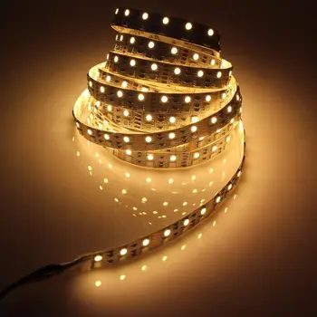5M Double Row 5050 SMD 600LEDs Flexible LED Strip light 120led/M 12V lamp Non-waterproof Home decor RGBW RGB White+IR Controller
5M Double Row 5050 SMD 600LEDs Flexible LED Strip light 120led/M 12V lamp Non-waterproof Home decor RGBW RGB White+IR Controller