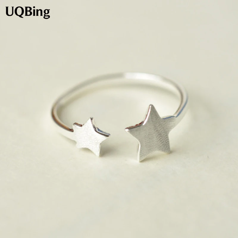 New Arrival 925 Sterling Silver Rings Star RingsFor Women Jewelry Open Adjustable Finger Rings Adjustable Rings
New Arrival 925 Sterling Silver Rings Star RingsFor Women Jewelry Open Adjustable Finger Rings Adjustable Rings
