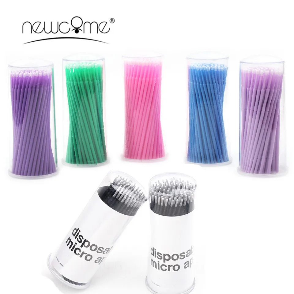 100pcs/lot Micro Durable Disposable Eyelash Extension Applicators Mascara Brush Individual Eyelash for Women Makeup Tool
100pcs/lot Micro Durable Disposable Eyelash Extension Applicators Mascara Brush Individual Eyelash for Women Makeup Tool