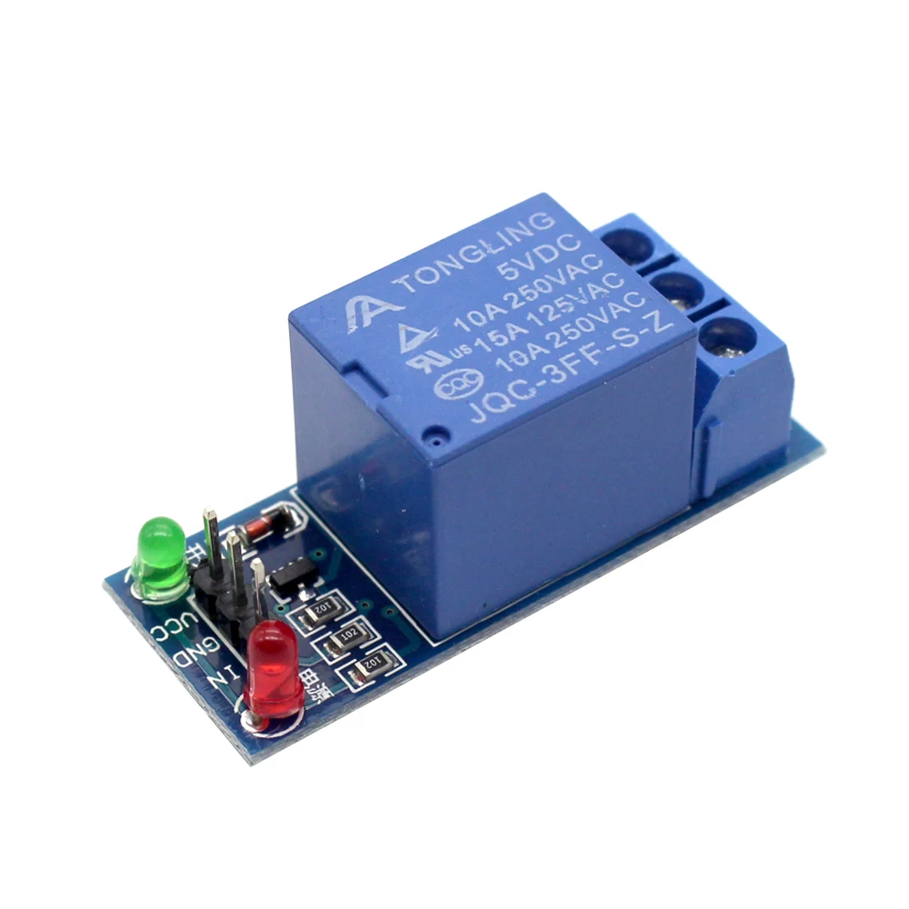 5V 1 One Channel Relay Module Low Level for SCM Household Appliance Control for arduino DIY Kit
5V 1 One Channel Relay Module Low Level for SCM Household Appliance Control for arduino DIY Kit