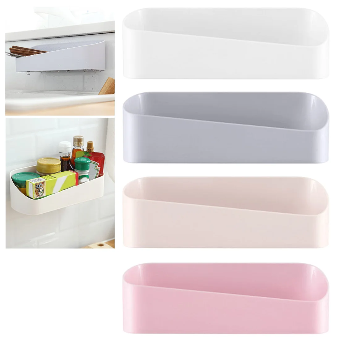 4 colors Suction Cup Corner Shower Shelf Bathroom Shampoo Shower Shelf Holder Kitchen Storage Rack Organizer
4 colors Suction Cup Corner Shower Shelf Bathroom Shampoo Shower Shelf Holder Kitchen Storage Rack Organizer