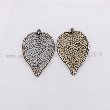 Hollow brass leaf pendants beads mix color handcrafted Gems jewelry necklace pendants for women 1039
Hollow brass leaf pendants beads mix color handcrafted Gems jewelry necklace pendants for women 1039