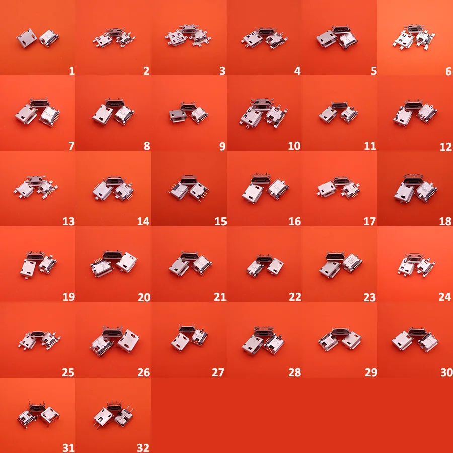 32Models,32pcs Micro USB 5Pin jack tail socket mini Usb Connector charging port dock plug part for samsung Lenovo Huawei ZTE HTC
32Models,32pcs Micro USB 5Pin jack tail socket mini Usb Connector charging port dock plug part for samsung Lenovo Huawei ZTE HTC