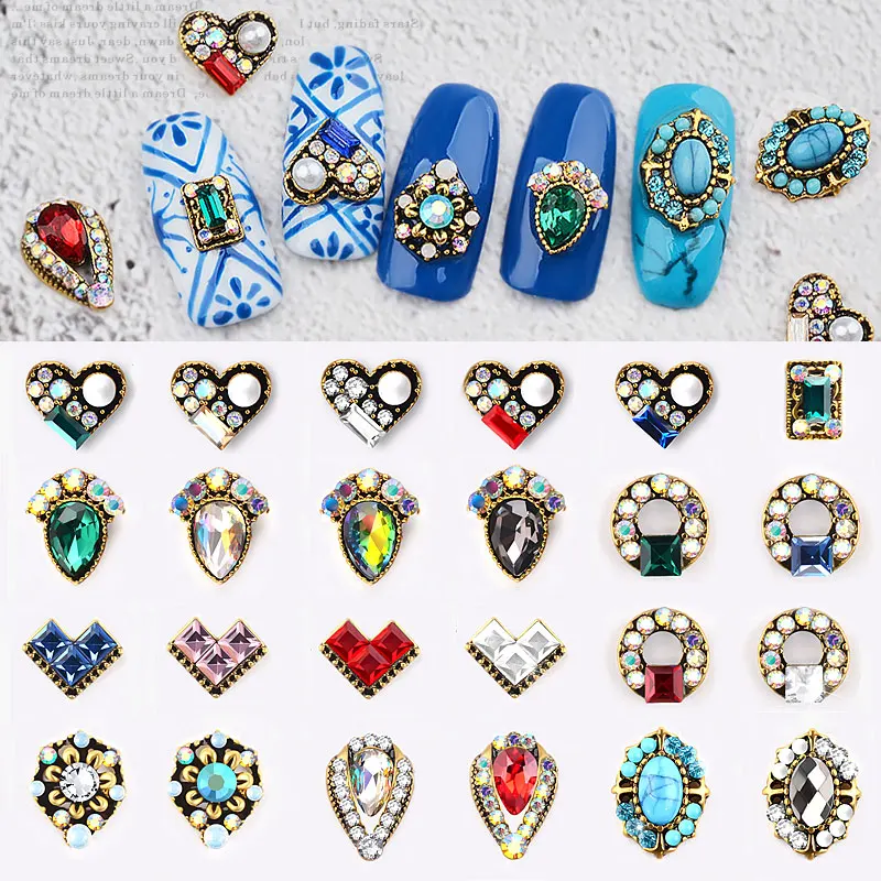 5 pcs/set Charm Nail Art Books Decorations Metal Alloy Rivets Shiny Crystal Jewelry Rhinestones 3D Design Manicure Accessories
5 pcs/set Charm Nail Art Books Decorations Metal Alloy Rivets Shiny Crystal Jewelry Rhinestones 3D Design Manicure Accessories