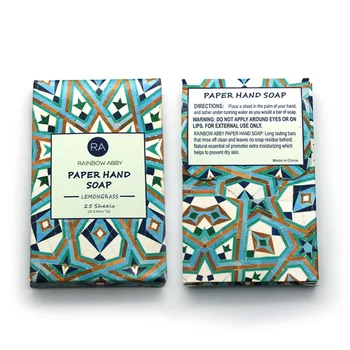 25pcs Random Disposable Boxed Soap Paper Travel Portable Outdoor Hand Washing Cleaning Scented Slice Sheets Mini Paper Soap
25pcs Random Disposable Boxed Soap Paper Travel Portable Outdoor Hand Washing Cleaning Scented Slice Sheets Mini Paper Soap