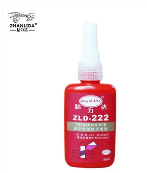 50MLZLD-222 Anaerobic adhesive Metal screw Lock Screw glue Thread Seal up Anti rust Removable Thixotropy low strength
50MLZLD-222 Anaerobic adhesive Metal screw Lock Screw glue Thread Seal up Anti rust Removable Thixotropy low strength