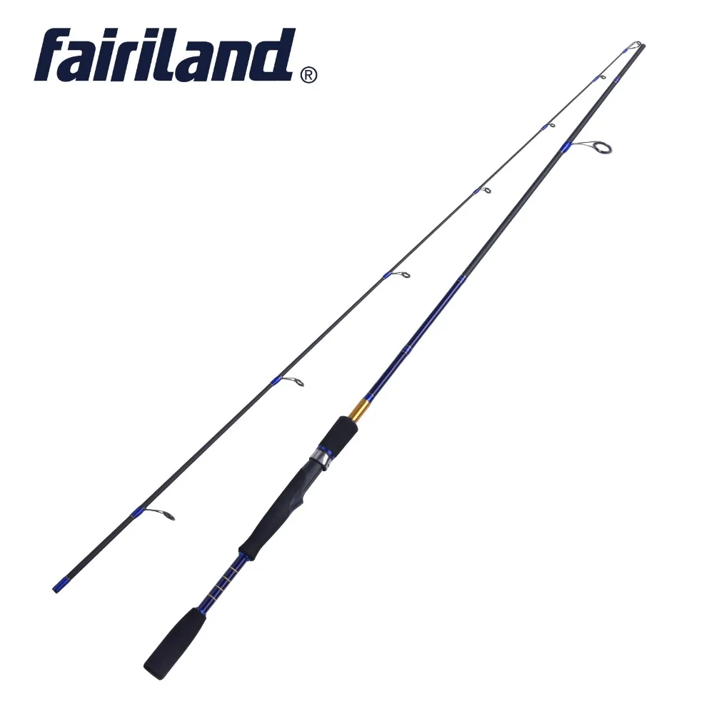 

Fairiland Lure Rod Spinning 1.98m 2.1m spinning fishing rod L UL power high carbon fiber 2 SEC fishing pole lure fishing tackle