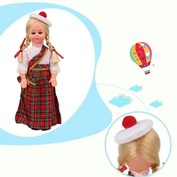 Vivid Baby Toys Ethnic Dolls Scotland Girls Clothes 9.5inches Cute Lovely Dolls Nationality Toys Children's Best Gift 1009-008
Vivid Baby Toys Ethnic Dolls Scotland Girls Clothes 9.5inches Cute Lovely Dolls Nationality Toys Children's Best Gift 1009-008