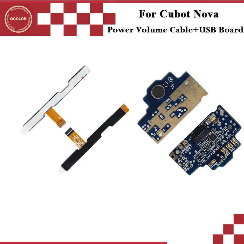 ocolor For Cubot Nova Power Button Volume Key Flex Cable Assembly Repair Parts For Cubot Nova USB Board Mobile Phone Accessories
ocolor For Cubot Nova Power Button Volume Key Flex Cable Assembly Repair Parts For Cubot Nova USB Board Mobile Phone Accessories
