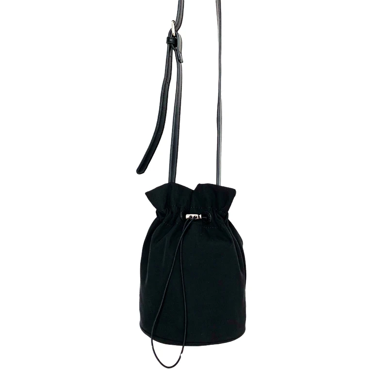 2019 Casual Women Small Bucket Bag Korean Ladies Drawstring Crossbody Phone Bag Designer Canvas Lucky Bag Famale Shoulder Bag
2019 Casual Women Small Bucket Bag Korean Ladies Drawstring Crossbody Phone Bag Designer Canvas Lucky Bag Famale Shoulder Bag