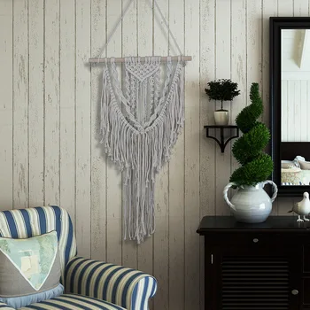LYN&GY Macrame Woven Wall Hanging Decor Beautiful Apartment Dorm Room Decoration Bohemian Room Geometric Art
LYN&GY Macrame Woven Wall Hanging Decor Beautiful Apartment Dorm Room Decoration Bohemian Room Geometric Art
