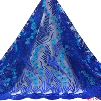 2019 New Design Tulle Lace Fabric Blue Embroidered Nigerian Lace African Lace Fabric For Party Dress HX2180
2019 New Design Tulle Lace Fabric Blue Embroidered Nigerian Lace African Lace Fabric For Party Dress HX2180