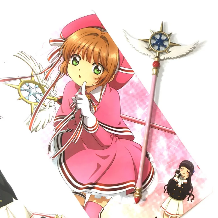 Anime Card Captor Sakura Cosplay Prop ABS Magic Wand Beauty Gift Cosplay Fans Prop Women Gift Drop ship
Anime Card Captor Sakura Cosplay Prop ABS Magic Wand Beauty Gift Cosplay Fans Prop Women Gift Drop ship
