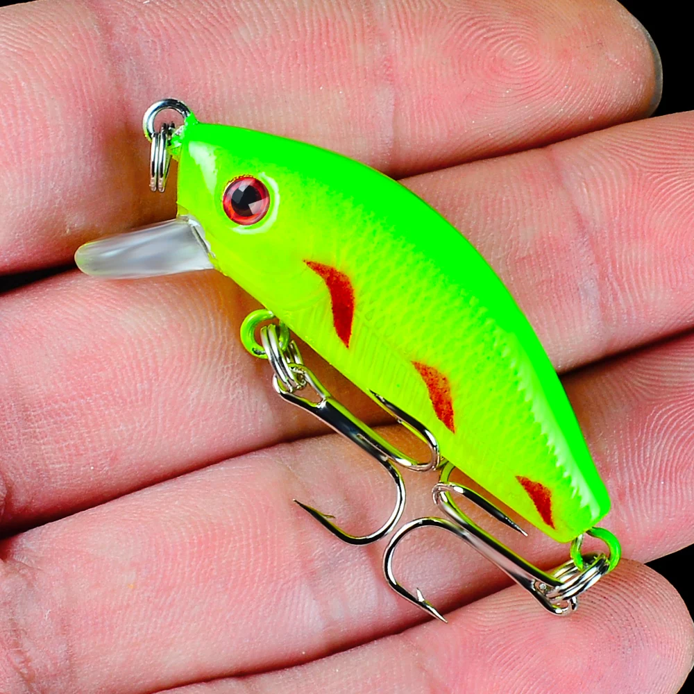 Sunlure 1pc 8 colors Minnow Fishing Lures 5cm-1.97" Hard Lure Fishing 0.12oz-3.5g Tackle 10# Hook Artificial Bait Hard Lure
Sunlure 1pc 8 colors Minnow Fishing Lures 5cm-1.97" Hard Lure Fishing 0.12oz-3.5g Tackle 10# Hook Artificial Bait Hard Lure