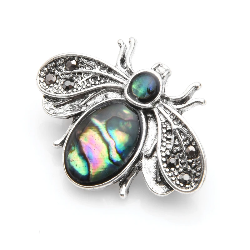 Wuli&baby Vintage Silver Color Natural Shell Bee Brooches Women Men Insects Small Brooch Pins Gifts
Wuli&baby Vintage Silver Color Natural Shell Bee Brooches Women Men Insects Small Brooch Pins Gifts