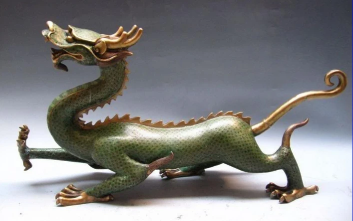 xd 001437 14"Regius Great 100% Bronze Copper cloisonne enamel Fly Dragon AA Statue
xd 001437 14"Regius Great 100% Bronze Copper cloisonne enamel Fly Dragon AA Statue