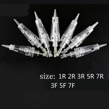100pcs Tattoo Rotary Needle Cartridge Disposable Sterlized Electric Microneedle permanent makeup pen Tip stamp Replacement head
100pcs Tattoo Rotary Needle Cartridge Disposable Sterlized Electric Microneedle permanent makeup pen Tip stamp Replacement head