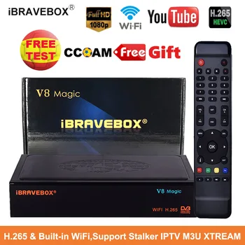 satellite receiver hd V8 Magic 1Year 7 Cccam Cline DVB-S2 H.265 built-in WIFI Receptor 1 Year Europe cline V9 Super Support IPTV
satellite receiver hd V8 Magic 1Year 7 Cccam Cline DVB-S2 H.265 built-in WIFI Receptor 1 Year Europe cline V9 Super Support IPTV