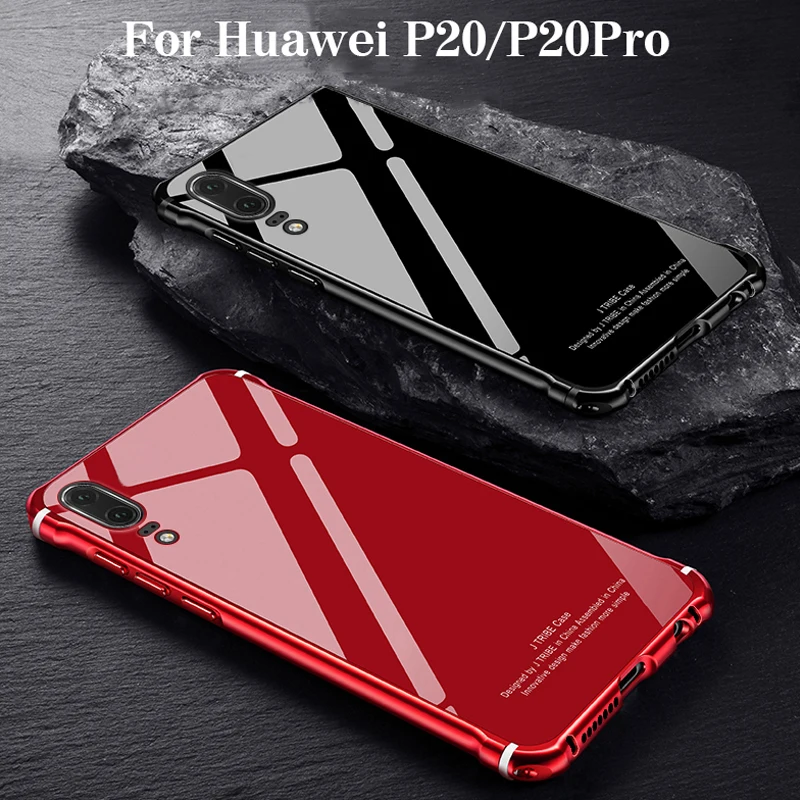 For Huawei P20 Pro Case Luxury Glitter Slim Hard Aluminum Metal Frame Tempered glass Armor Full Protective Phone Case Cover Capa
For Huawei P20 Pro Case Luxury Glitter Slim Hard Aluminum Metal Frame Tempered glass Armor Full Protective Phone Case Cover Capa
