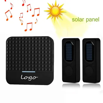 2pcs of Outdoor Solar Charging Transmitter plus 1pcs of Smart Home Wireless 433Mhz Long Range Doorbell With 52Chimes Black Color
2pcs of Outdoor Solar Charging Transmitter plus 1pcs of Smart Home Wireless 433Mhz Long Range Doorbell With 52Chimes Black Color