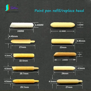 Wholesale 100PCS White,Yellow Paint Pen Refill,Painting Marker Pen Thick/Fine Replace Head S0730L
Wholesale 100PCS White,Yellow Paint Pen Refill,Painting Marker Pen Thick/Fine Replace Head S0730L