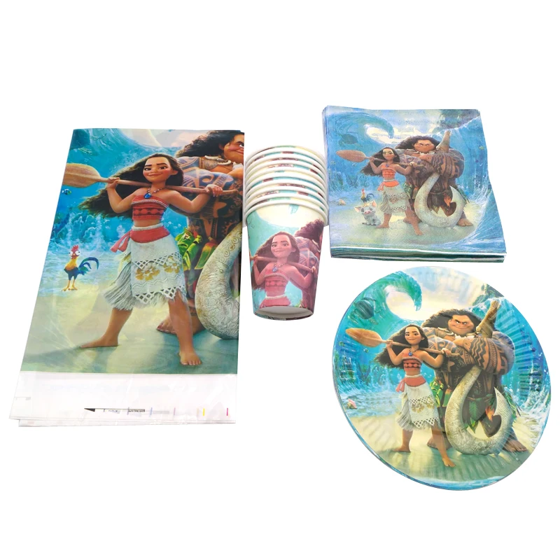 61pcs/lot Girls Kid Favors Events Tableware Set Moana Theme Decoration Tablecloth Birthday Party Cups Plates Baby Shower Napkins
61pcs/lot Girls Kid Favors Events Tableware Set Moana Theme Decoration Tablecloth Birthday Party Cups Plates Baby Shower Napkins