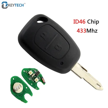 OkeyTech Complete Car Remote Key Fit for Renault VIVARO MOVANO TRAFFIC MASTER KANGOO ID46 PCF7946 Chip 433MHZ 3 Buttons Key
OkeyTech Complete Car Remote Key Fit for Renault VIVARO MOVANO TRAFFIC MASTER KANGOO ID46 PCF7946 Chip 433MHZ 3 Buttons Key