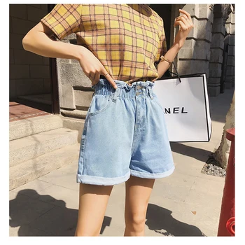 Fanco Summer Black Women Casual Jeans Shorts Harajuku Elastic High Waist White Denim Shorts Vintage Pockets Short Femme
Fanco Summer Black Women Casual Jeans Shorts Harajuku Elastic High Waist White Denim Shorts Vintage Pockets Short Femme