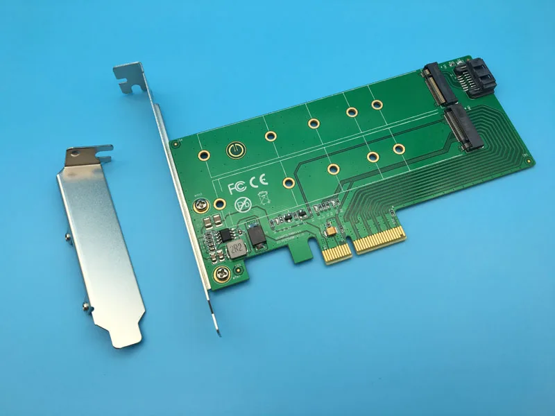 PCIe x4 to NGFF(PCIe) SSD+SATA to NGFF(SATA) Adapter Controller Card Speed 6Gbps
PCIe x4 to NGFF(PCIe) SSD+SATA to NGFF(SATA) Adapter Controller Card Speed 6Gbps