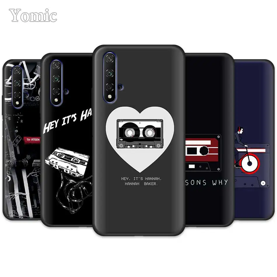 Black Silicone Case for Huawei Honor 20 Pro 9 10 20 Lite 7A 7C 7S 8A Pro 8X 8C 8S View 20 TPU Case Cover 13 reasons why netflix
Black Silicone Case for Huawei Honor 20 Pro 9 10 20 Lite 7A 7C 7S 8A Pro 8X 8C 8S View 20 TPU Case Cover 13 reasons why netflix