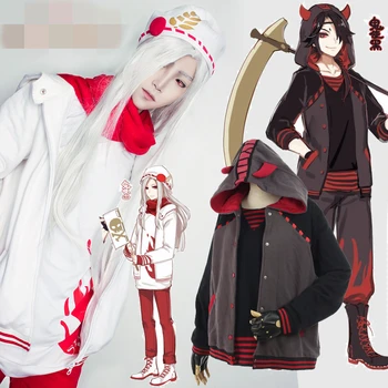 Game Onmyoji SR Gui Shibai Gui Shihei Cosplay Costume White And Black Costumes Daily Hoodies Sweatshirts Jacket Coat+Shirt+Pants
Game Onmyoji SR Gui Shibai Gui Shihei Cosplay Costume White And Black Costumes Daily Hoodies Sweatshirts Jacket Coat+Shirt+Pants