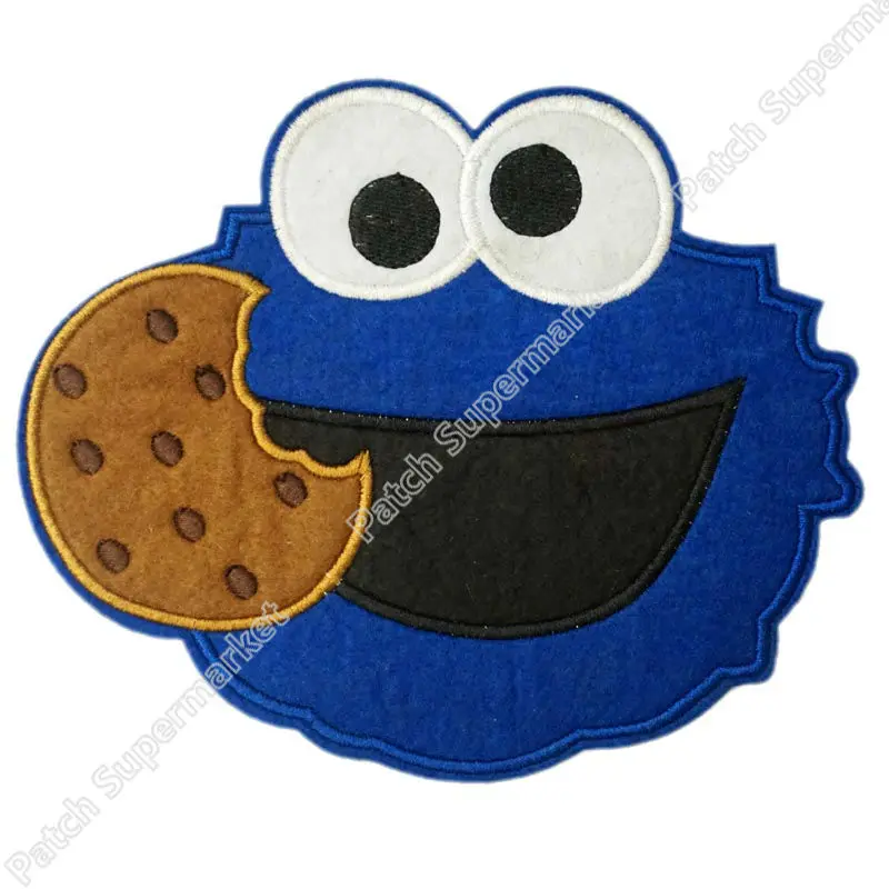 6.3" LARGE Sesame street Cookie Monster with cookie Christmas Party Applique Film TV MOVIE Cute Cartoon Embroidered Patch Badge
6.3" LARGE Sesame street Cookie Monster with cookie Christmas Party Applique Film TV MOVIE Cute Cartoon Embroidered Patch Badge