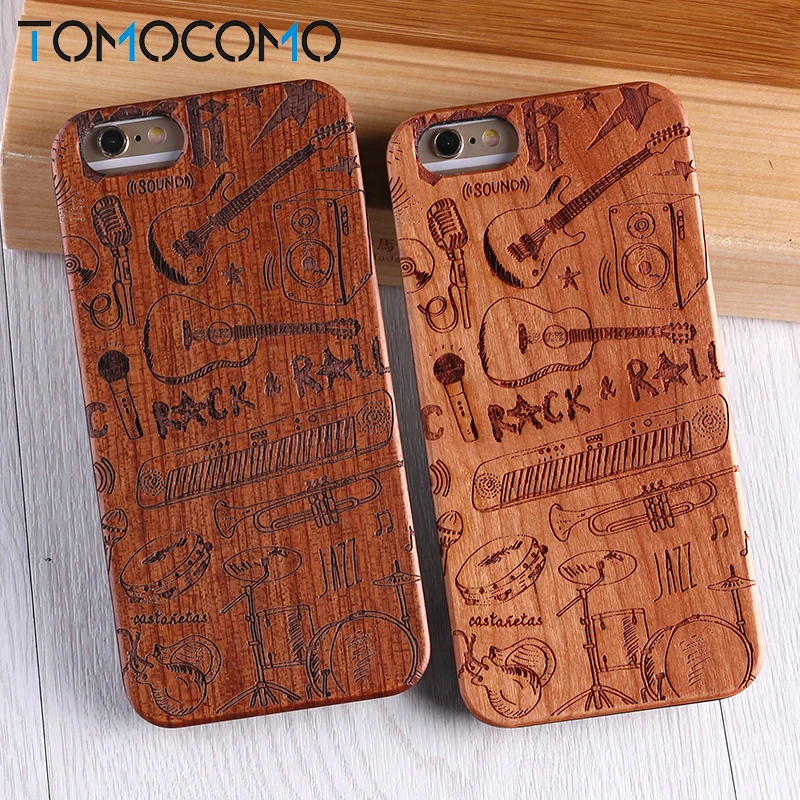 Engraved Real Bamboo Rock Roll Guitar Wood Phone Case Coque Funda For iPhone 6 6S 6Plus 7 7Plus 8 8Plus XR X XS Max 11 Pro Max
Engraved Real Bamboo Rock Roll Guitar Wood Phone Case Coque Funda For iPhone 6 6S 6Plus 7 7Plus 8 8Plus XR X XS Max 11 Pro Max