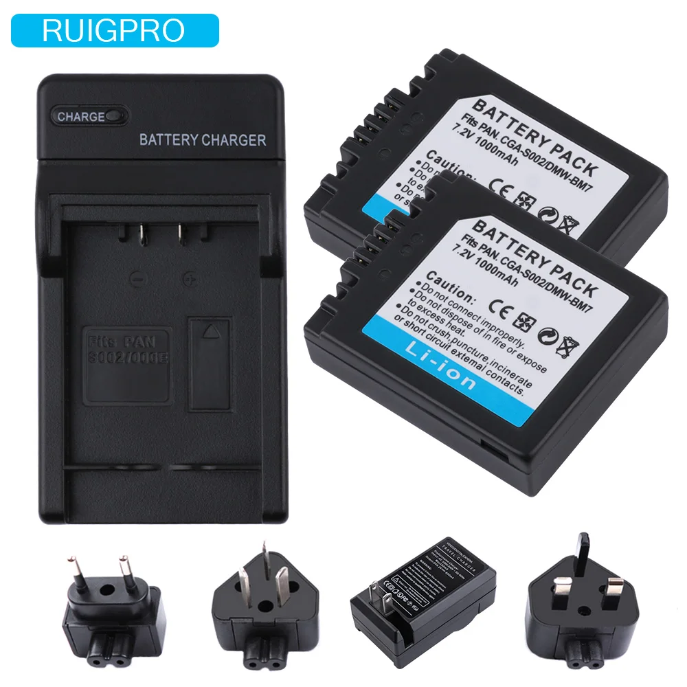 1000mAh CGA-S002 CGAS002 CGA S002 Camera Battery+ LCD Battery Charger For Panasonic DMC-FZ1 DMC-FZ10 DMC-FZ10EG-K DMC-FZ3B L20
1000mAh CGA-S002 CGAS002 CGA S002 Camera Battery+ LCD Battery Charger For Panasonic DMC-FZ1 DMC-FZ10 DMC-FZ10EG-K DMC-FZ3B L20