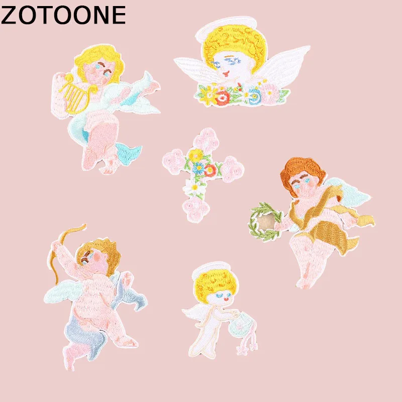 ZOTOONE Angel Patches for Clothing Wings Embroidered Patch for Clothes Diy Cute Garment Applications Stickers Applique on Jacket
ZOTOONE Angel Patches for Clothing Wings Embroidered Patch for Clothes Diy Cute Garment Applications Stickers Applique on Jacket
